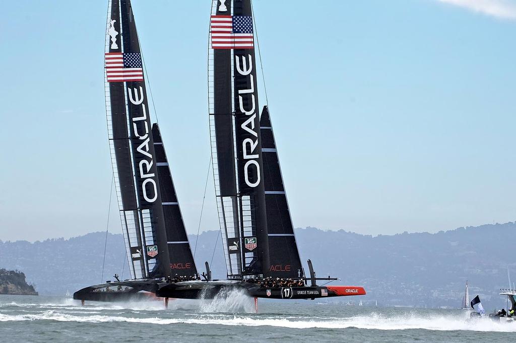  - America’s Cup - Defender Internal Trials August 17, 2013 © Chuck Lantz http://www.ChuckLantz.com